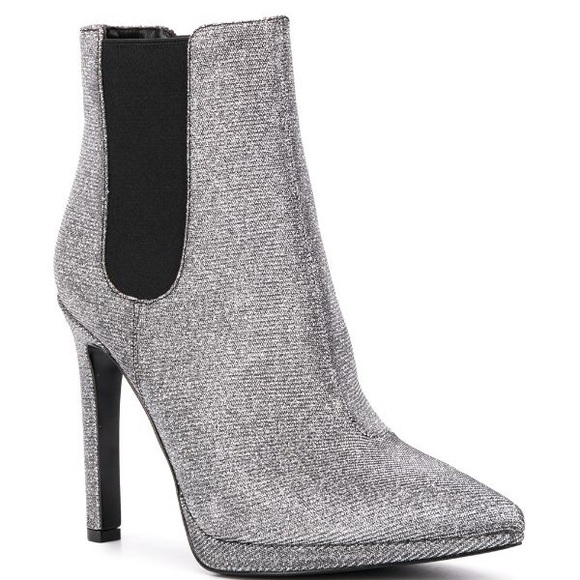 Michael Kors CollectionBrielle glitter ankle boots - Picture 2 of 4